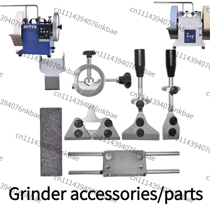 Low‑Speed Water Grinding Machine Auxiliary Tool Rest, Multi‑Clip Holder for Knives Scissors Axe Sharpening