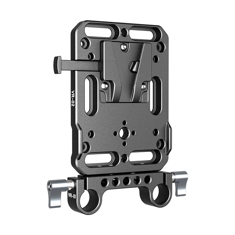 ZGCINE VR-05 VR-02 VR-01 V-LOCK Mount Battery Plate Quick Release Plate with 1/4