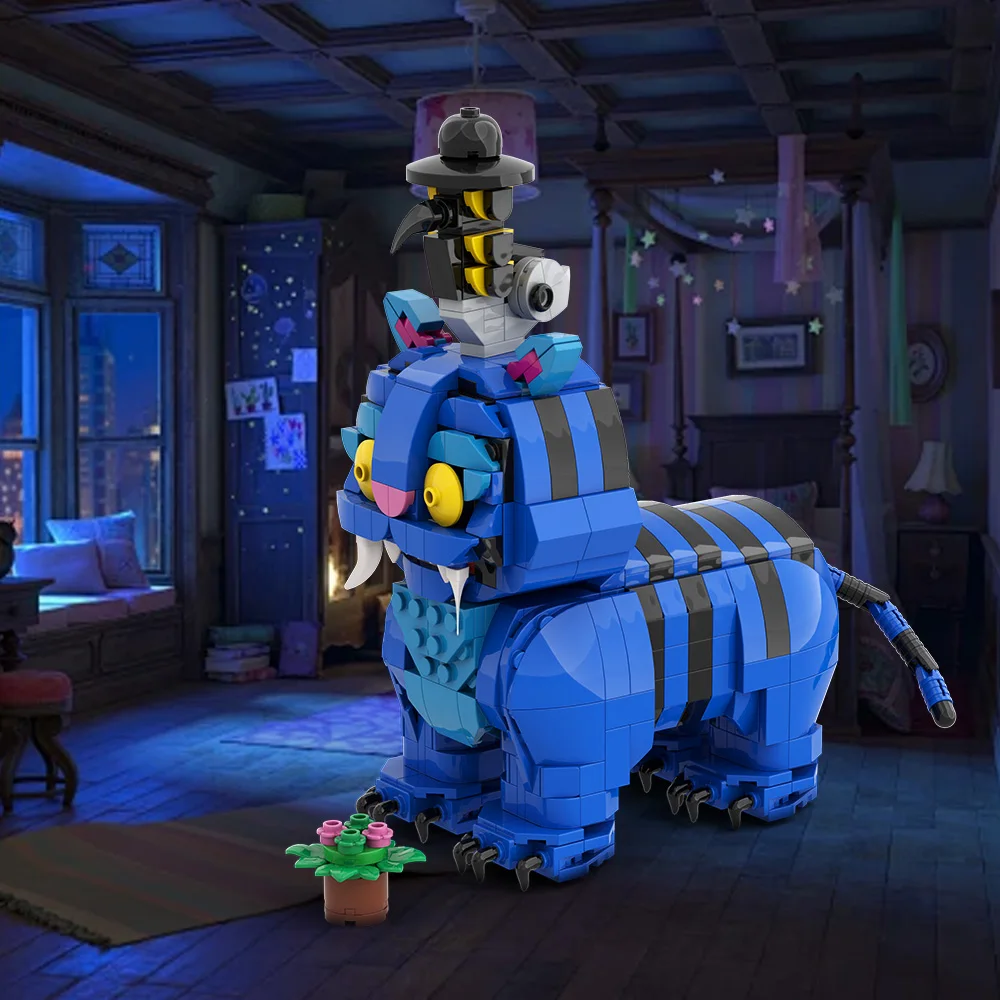 Gobricks MOC Lions corbeau Brickheadzs blocs de construction modèle sorcières chasse escouades briques bricolage assemblé jouet enfants cadeau