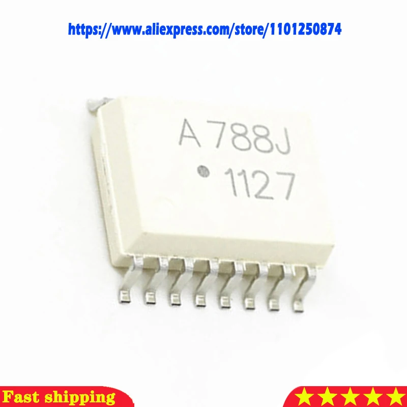 5pcs HCPL-788J SOP HCPL788J SOP16 A788J SOP-16 HCPL-788J-500E