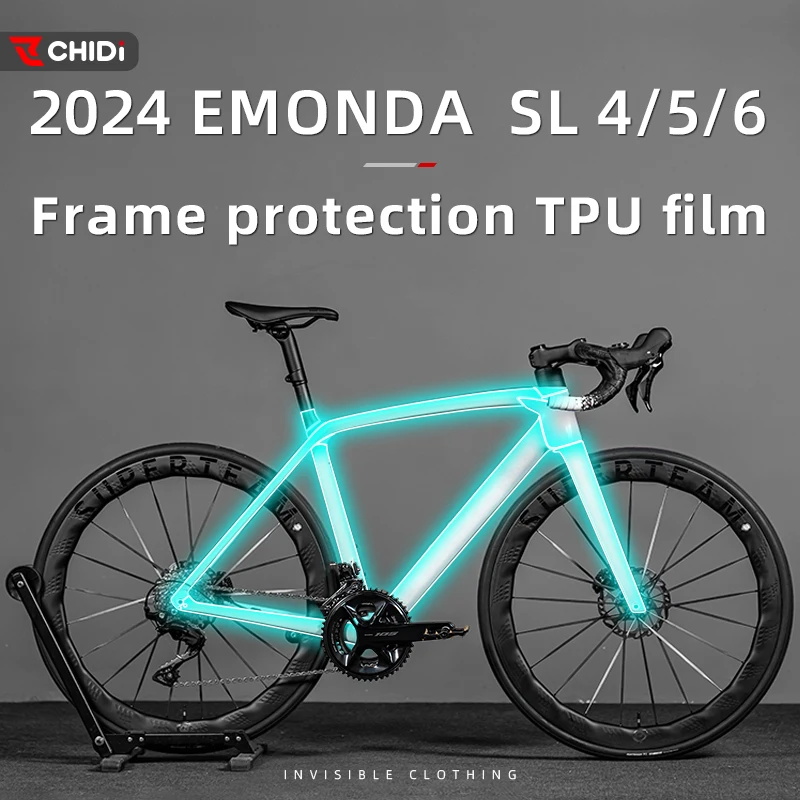 

For TREK 2024 EMONDA SL4/SL5/SL6 Road Bike Stickers - Invisible Protection Film, Bike Accessories, Waterproof, Scratch-Resistant