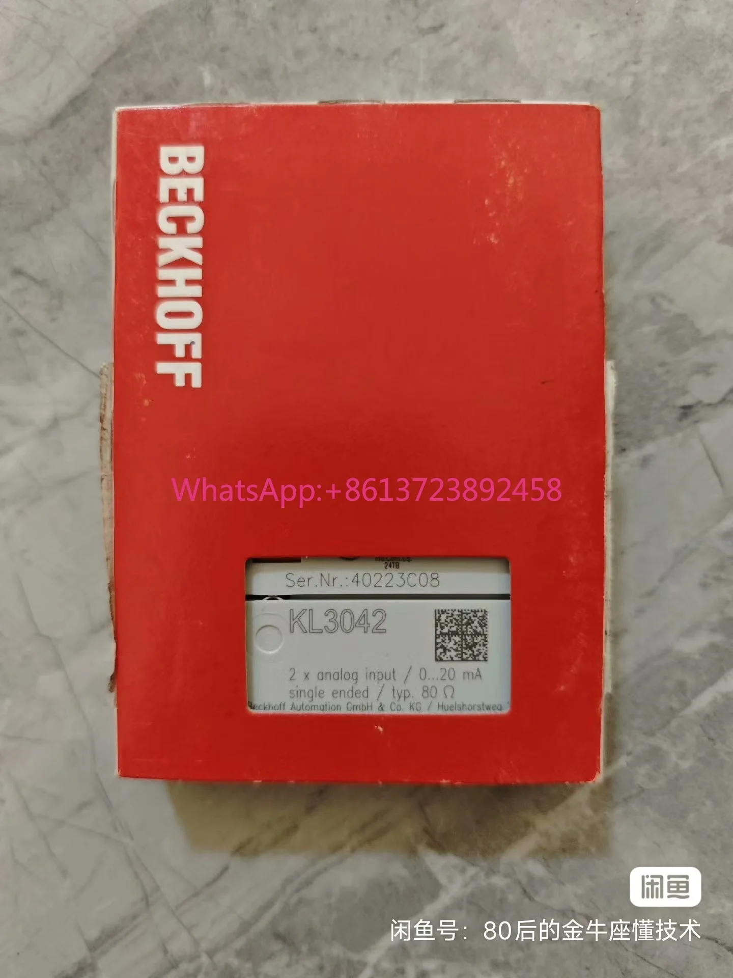 

Beckhoff brand new original KL3042,