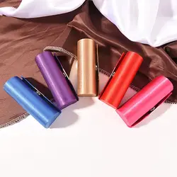 Material Design Pure Color with Mirror Cosmetic Bags Lipstick Tubes Lipstick Holder Lipstick Box Packaging Box Lipstick Case