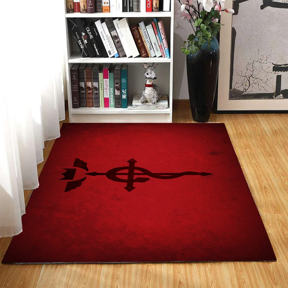 Choice Home Foot Mat Fullmetal Alchemist Things to the Room Decoration Items Outdoor House Entrance Mat for Hallway on the Floor