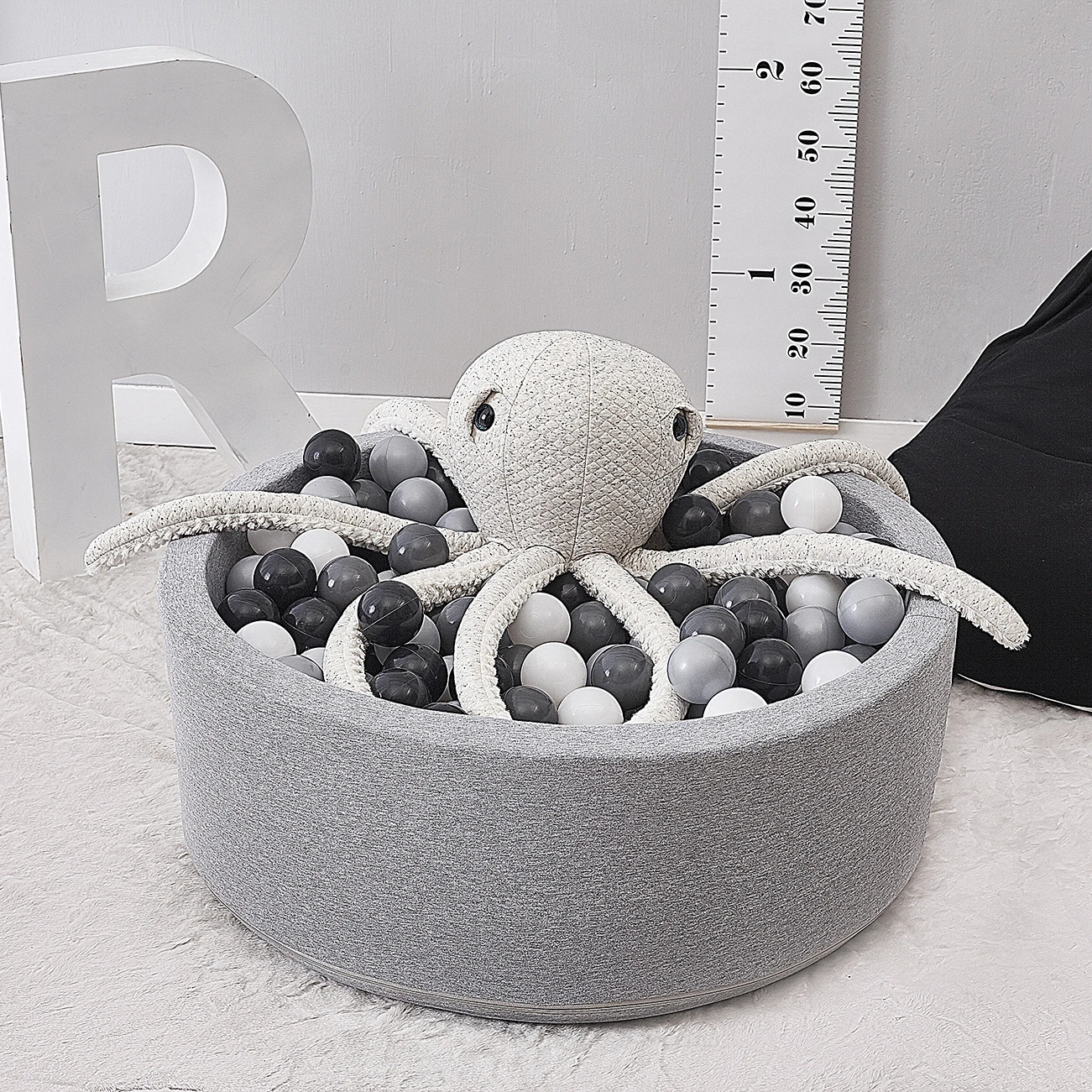 INS Lovely Simulation Octopus Pendant Plush Stuffed Toy Soft Animal Home Decoration Cute Animal Dolls Children Xmas Gift