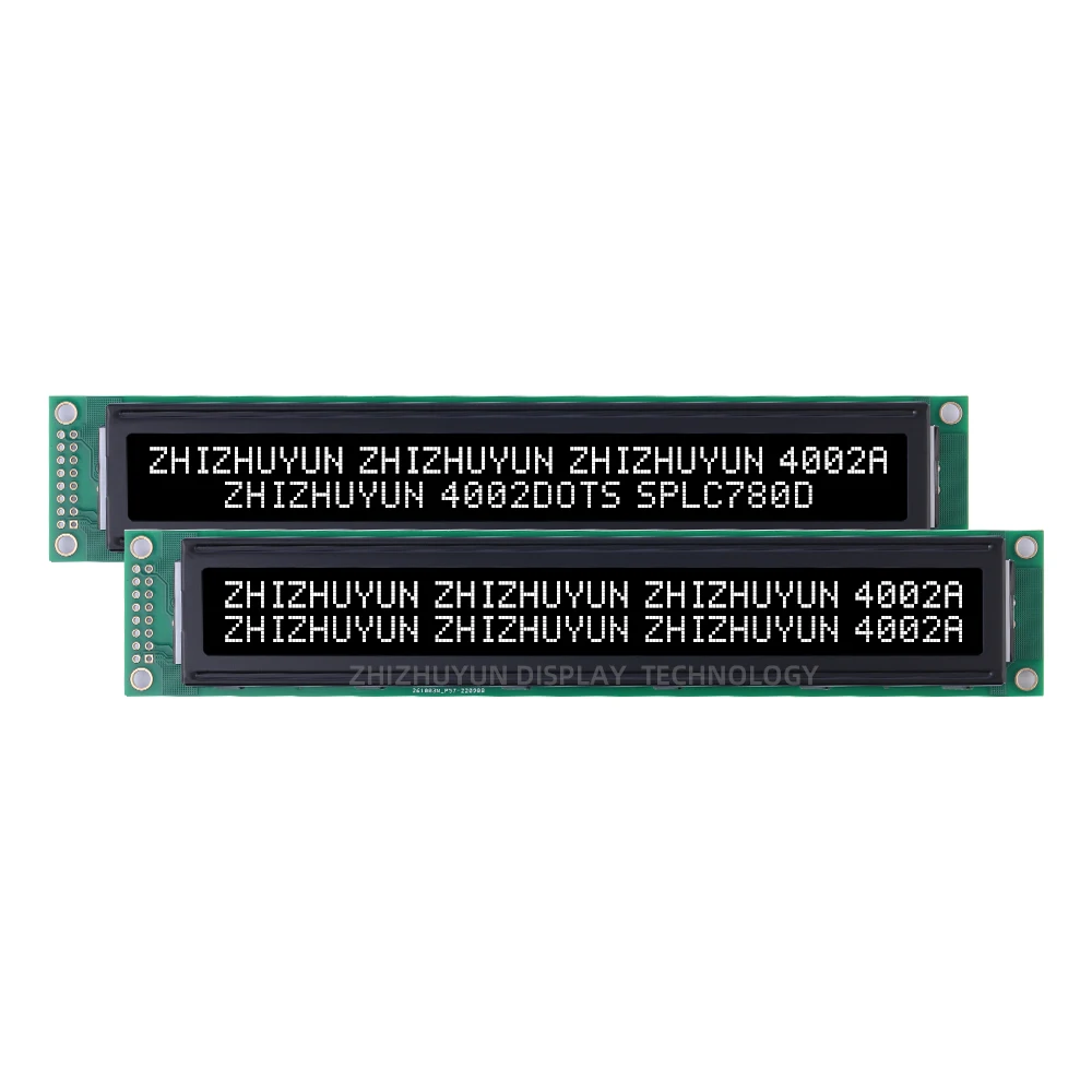 Direct Deal 4002A ekran znaków LCD szmaragdowe zielone światło moduł punktowy LCD 182x33mm moduł wyświetlacza LCM