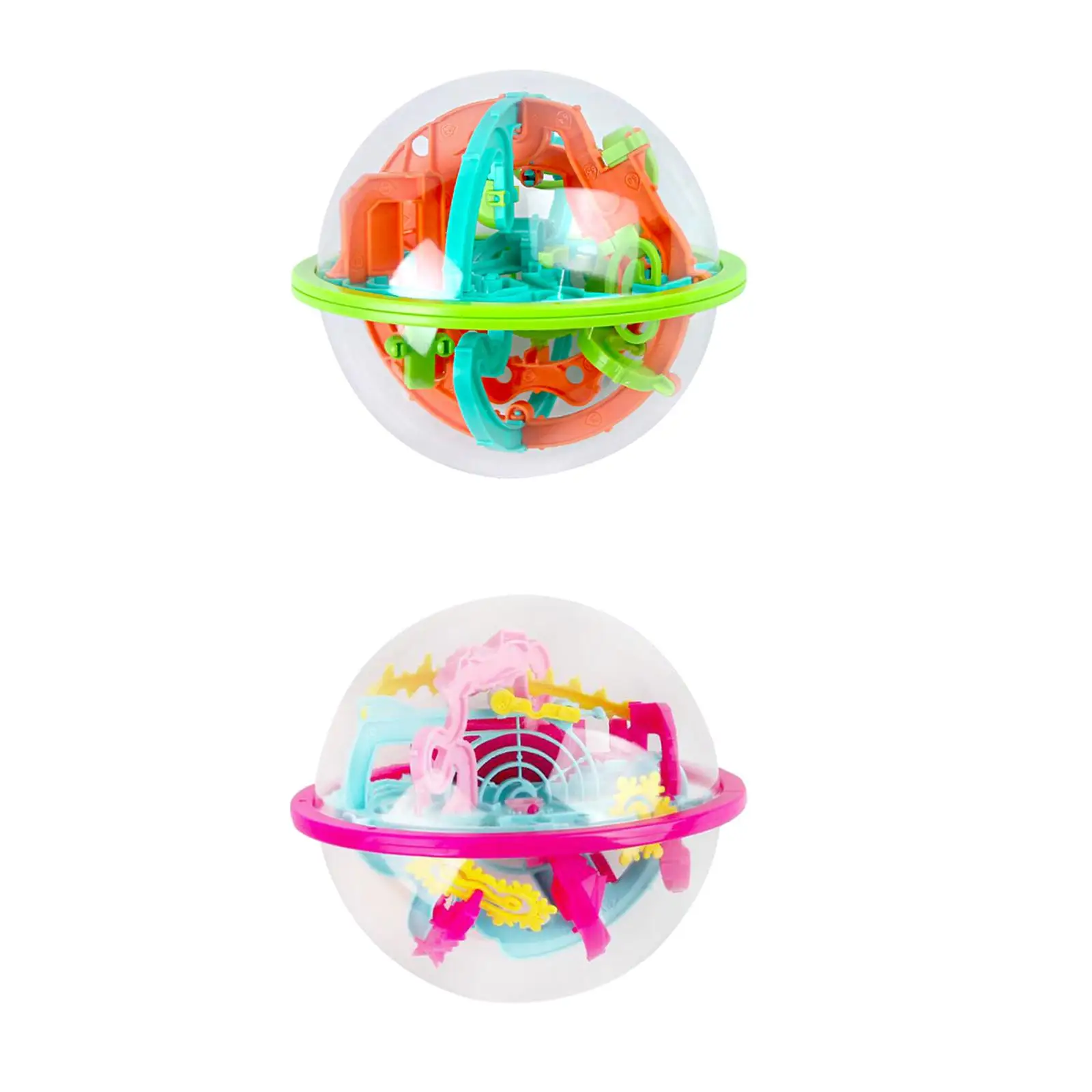 3D Puzzle Game Ball Party Favors Puzzle Rotating Cube for Children Boys Girls