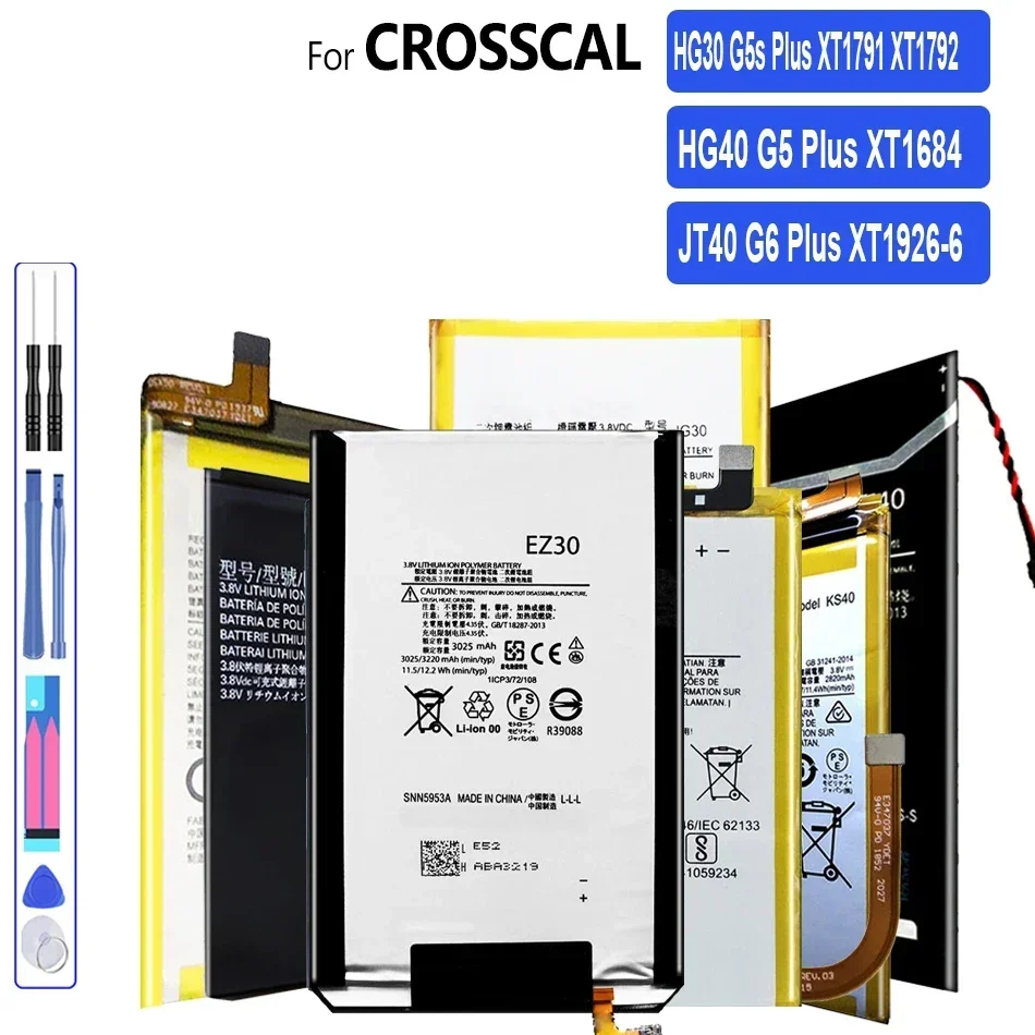 HG40 Battery For Motorola Moto,G5, G6, G5S Plus, XT1791, XT1792, XT1793, XT1794, XT1795, XT1805, XT1684, XT1685, XT1926-6