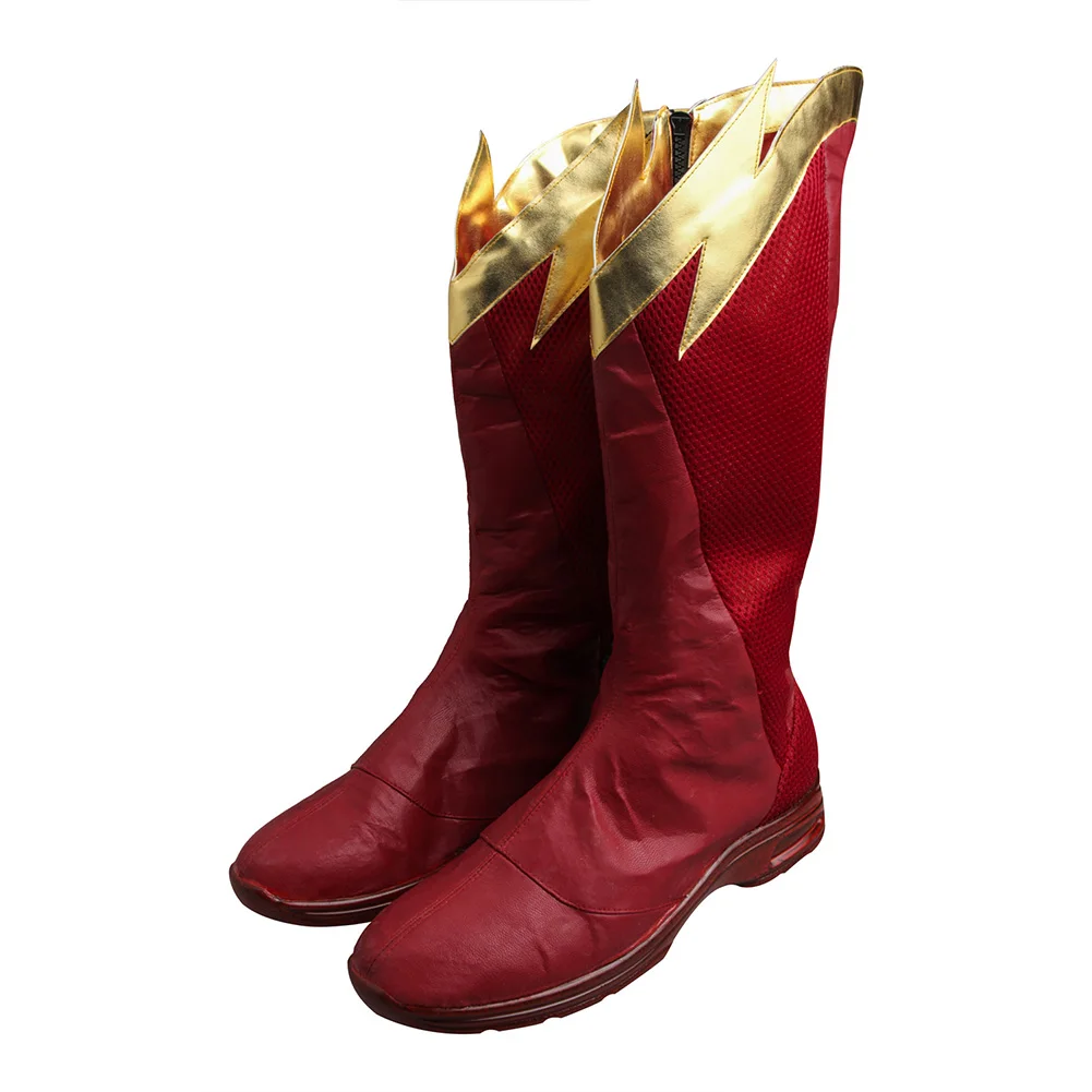 Flash Barry Disfraz Allen Cosplay Boots Shoes Halloween Carnival Party