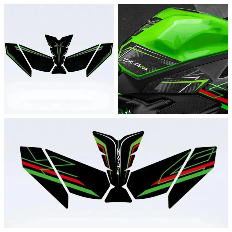 

Non-Slip Motorcycle Fuel Tank Knee Side Protector Sticker for ZX 4R 4RR ZX-4R ZX-4RR ZX4RR