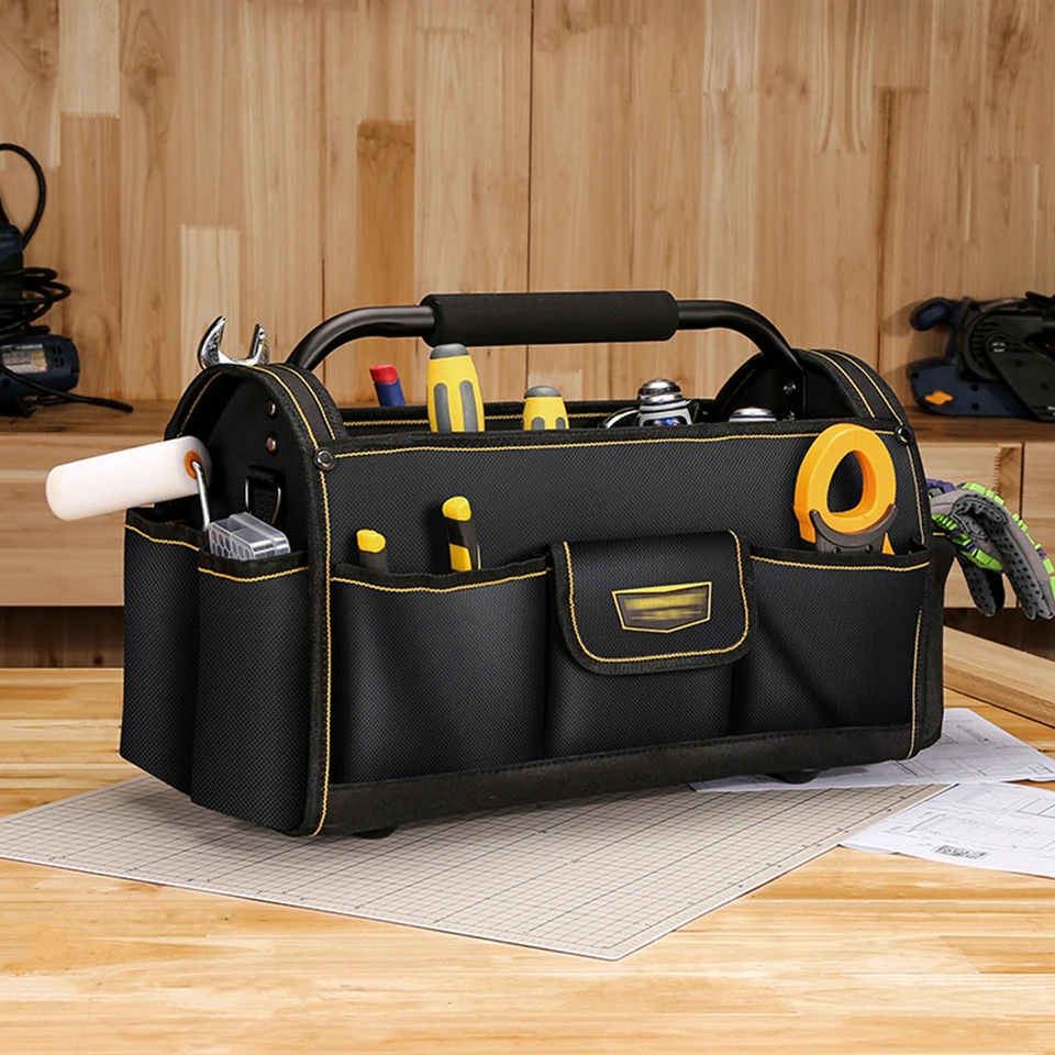 Portable Oxford Tool Bag Carpenter Professional Tools Bag With Padded Handle WH009