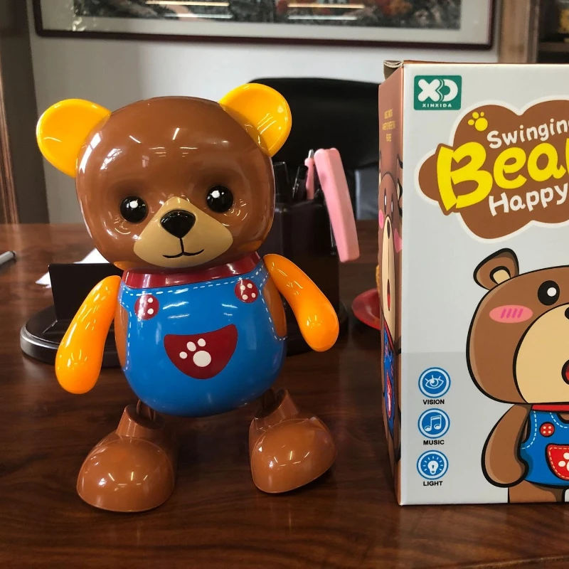 Pinguim de iluminação musical: dança elétrica + músicas de berçário desenvolve musicalidade e coordenação corporal em crianças