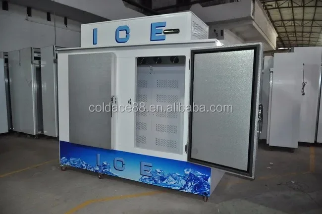 Best selling ice storage freezer/ solar power ice refrigerated container/CE approved ice storage bin DC-750