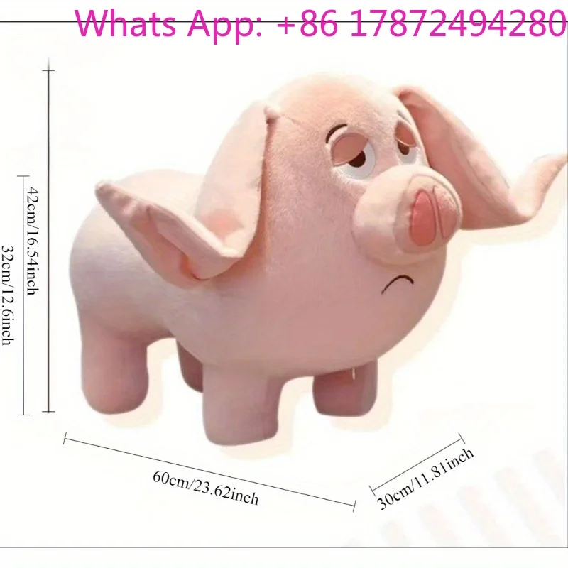 Taiyi real people mount flying pigs, dolls can sit on benches, cute piglets, pig stools