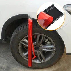 Universal Fender Flare Car Wheel Arches Wing Expander Arch Eyebrow Mudguard Lip Body Rubber Protector Cover Mudflaps Accessories