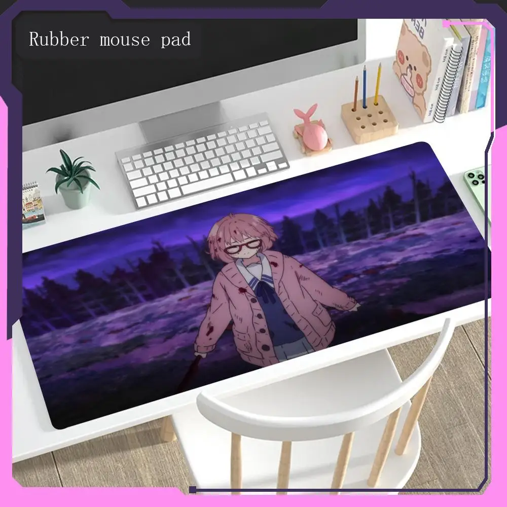 Mouse Pad Beyond the Boundary Large size office waterproof rubber mouse pad desktopkeyboard pad game Hot selling items mouse pad