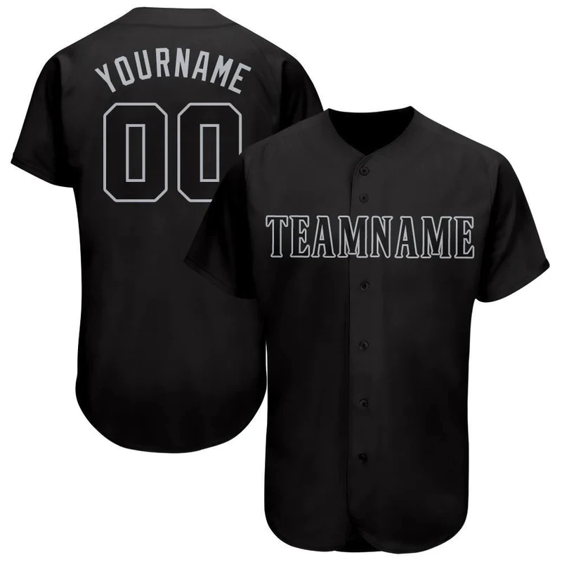 Maillot de Baseball foncé personnalisé pour hommes et femmes, chemise de Section, chemise imprimée en 3D, chemises d'équipe décontractées Hip Hop, Tops unisexes