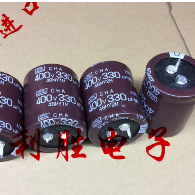 

3-10 шт. Оригинальные алюминиевые электролитические конденсаторы Nippon Chemical NCC Black Diamond 400V330UF 30X35 CHA 105 градусов