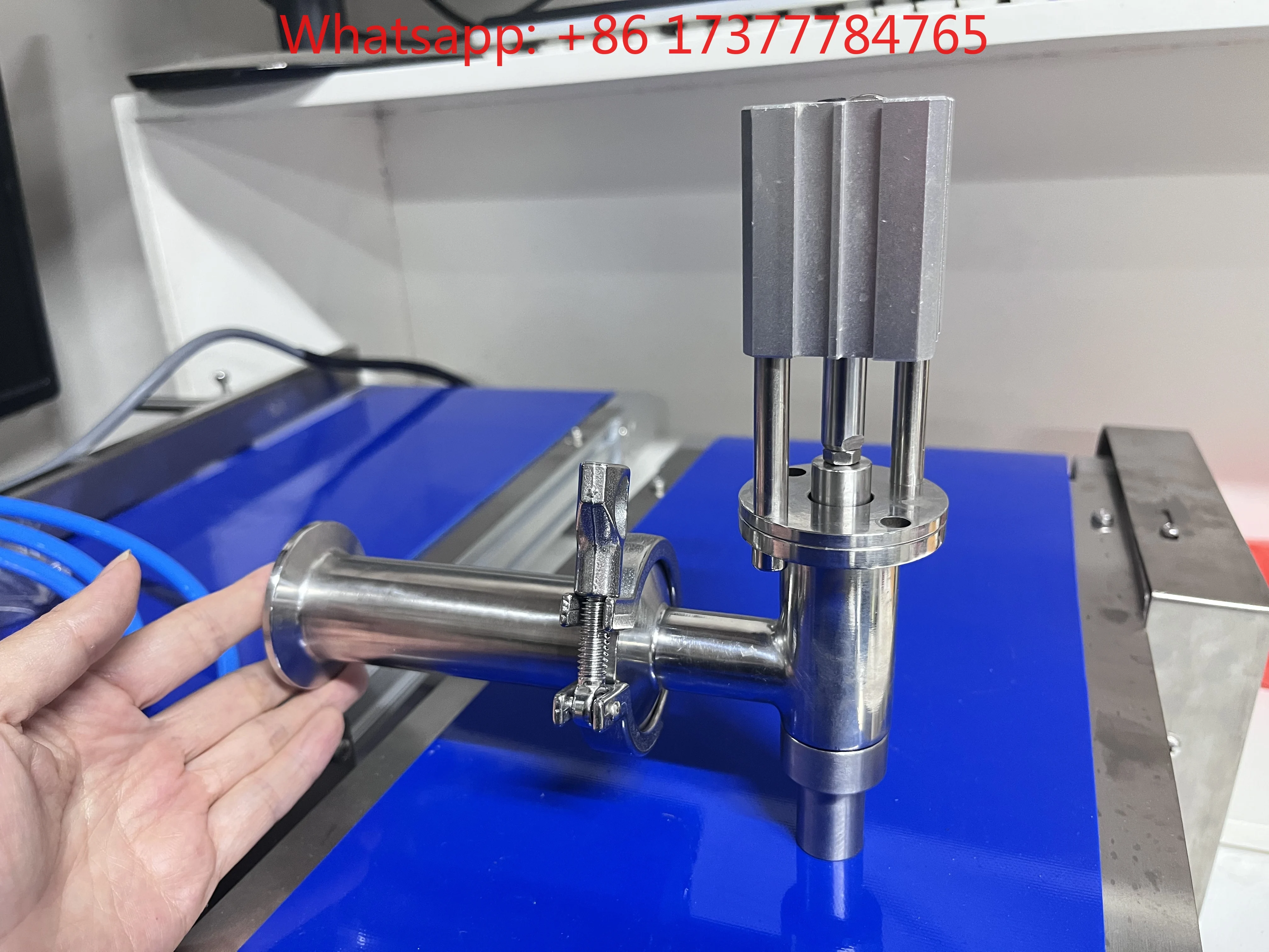 Food Manufacturing Machine Parts, Fixed Liquid Filling Nozzle for Bread Cream Chocolate Chip Cookie Filling
