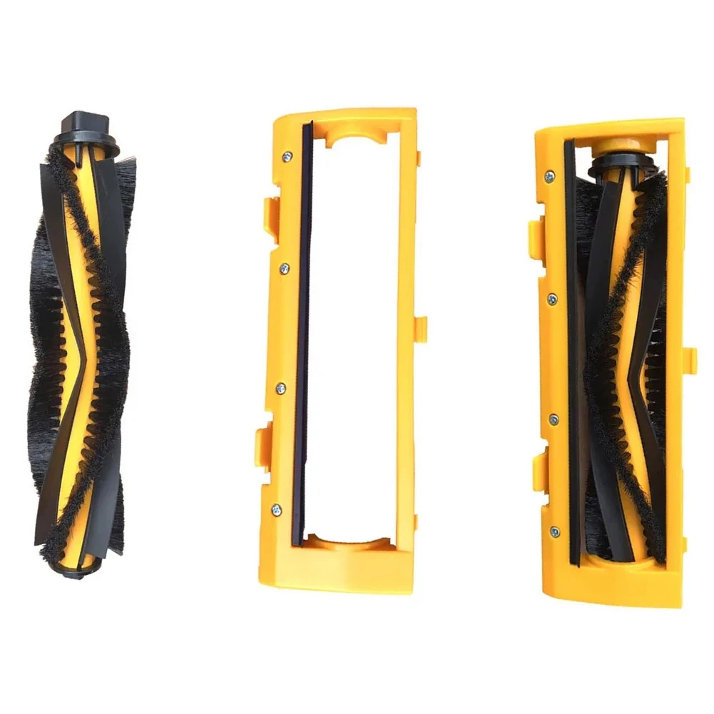 Крышка основной щетки и щетки для ROSCENIC 800T 820S 830S 830P, запчасти для робота-уборщика LIECTROUX C30B