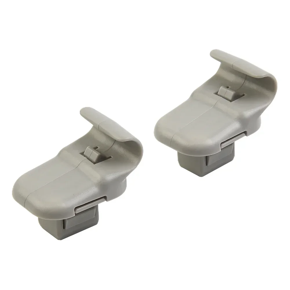2Pcs Sun Visor Clip Holder Hook Bracket Hanger For Mazda 3 BK 5 CR 6 GG1 CX-7 CX-9 TB RX-8 MPV LC62-69-261B-75