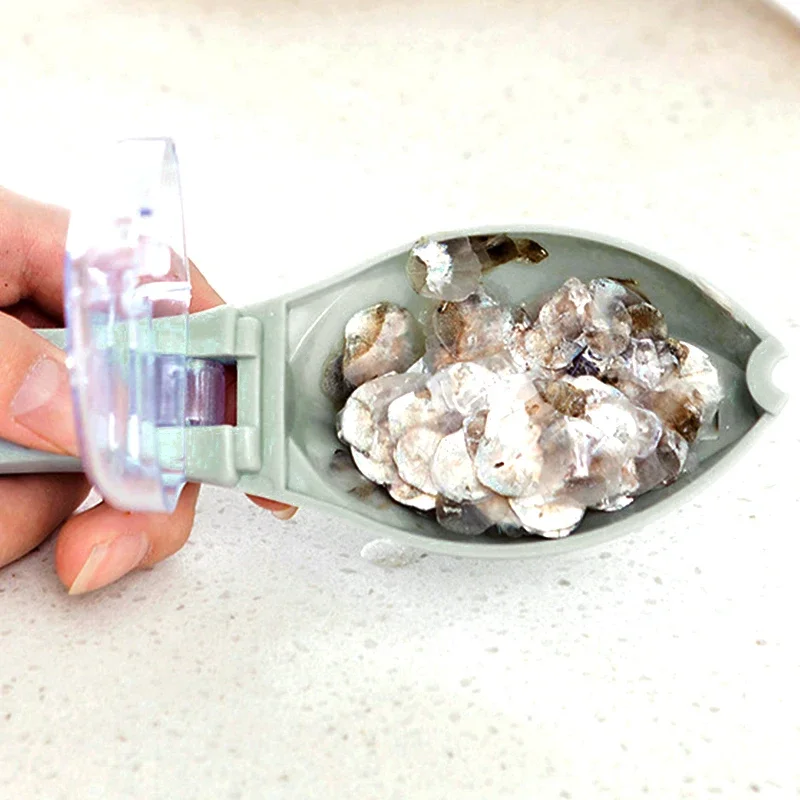 Fish Scale Planing And Scraping Tool With Lid For Household Kitchen Manual Removal Of Fish Scales And Seafood Tools