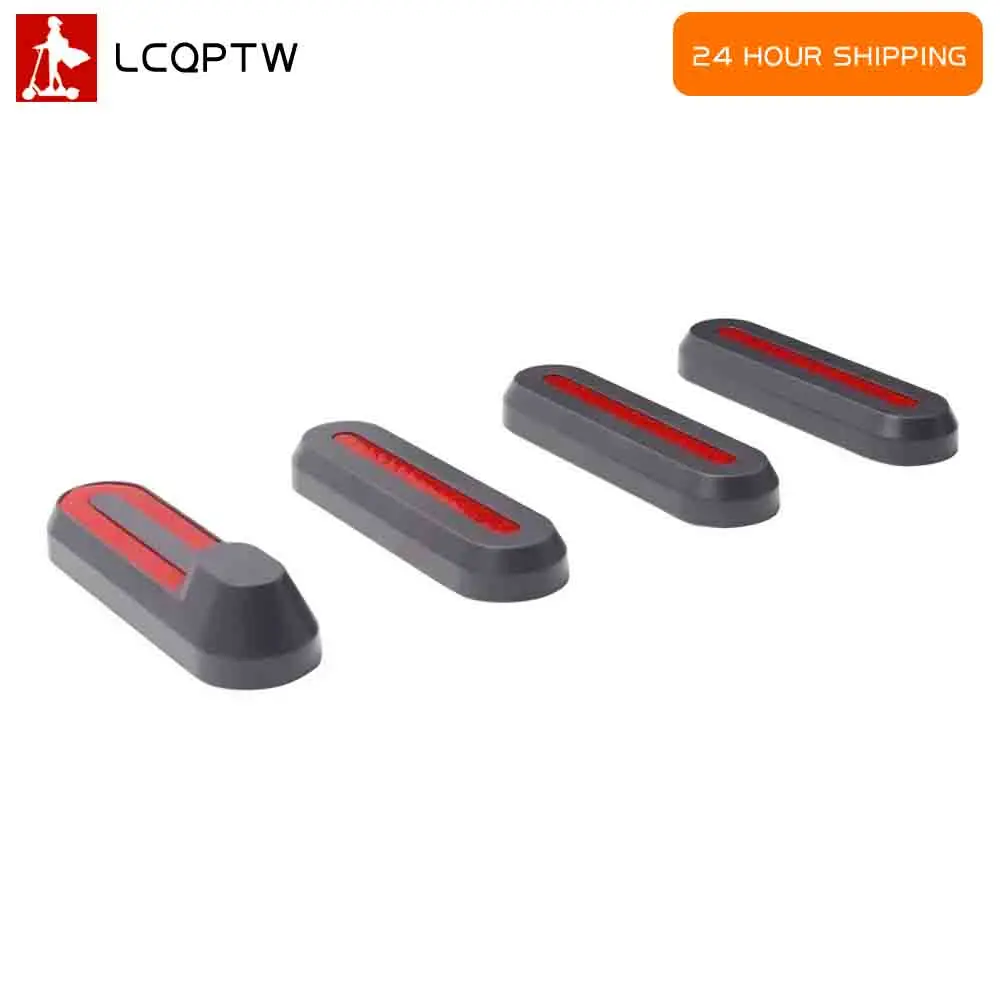 Wheel Tyre Cover Protect Shell Hubs Cap Front Rear With Reflective Sticker For Xiaomi M365/Pro Electric Scooter Accessories