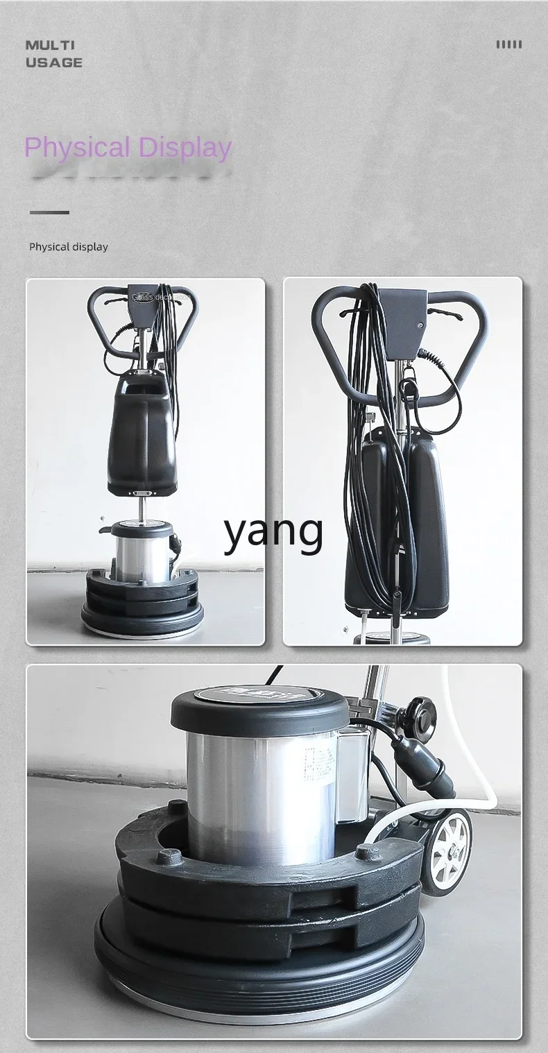 LMM Renovation Machine Cement Floor Polishing Hotel Marble Floor Polishing Waxing Stone Refurbished Machine