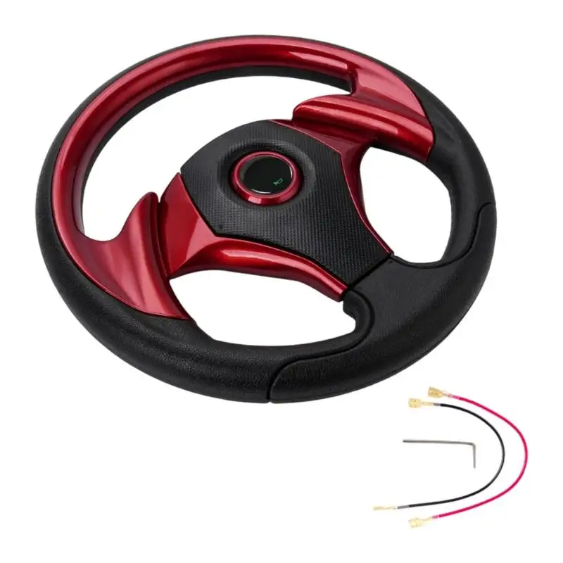 13 Foot Global Car Steering 320mm Aluminum Frame Not Slip  