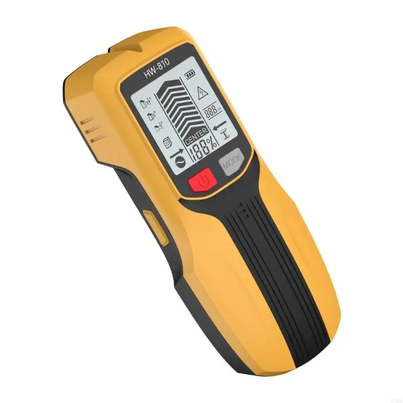 الماسح الضوئي المتقدم لجدار الكشف عن المعادن مع شاشة LCD للعثور على الأزرار والكابلات والأنابيب للكشف عن كائن Hiddens Kxre