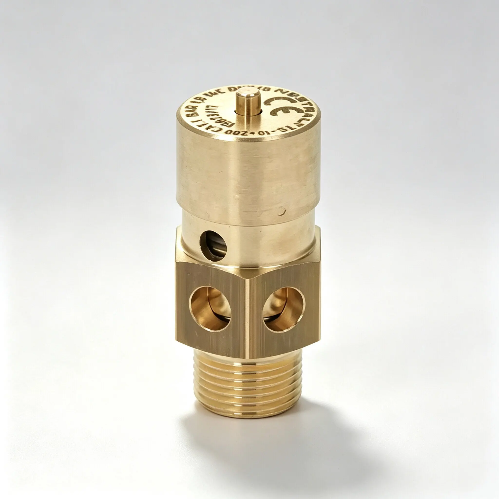 Pressure Relief Valve Heavy Duty Industrial Professional Robust Compact for Coffee Machine Steam Boiler System Replacement Part