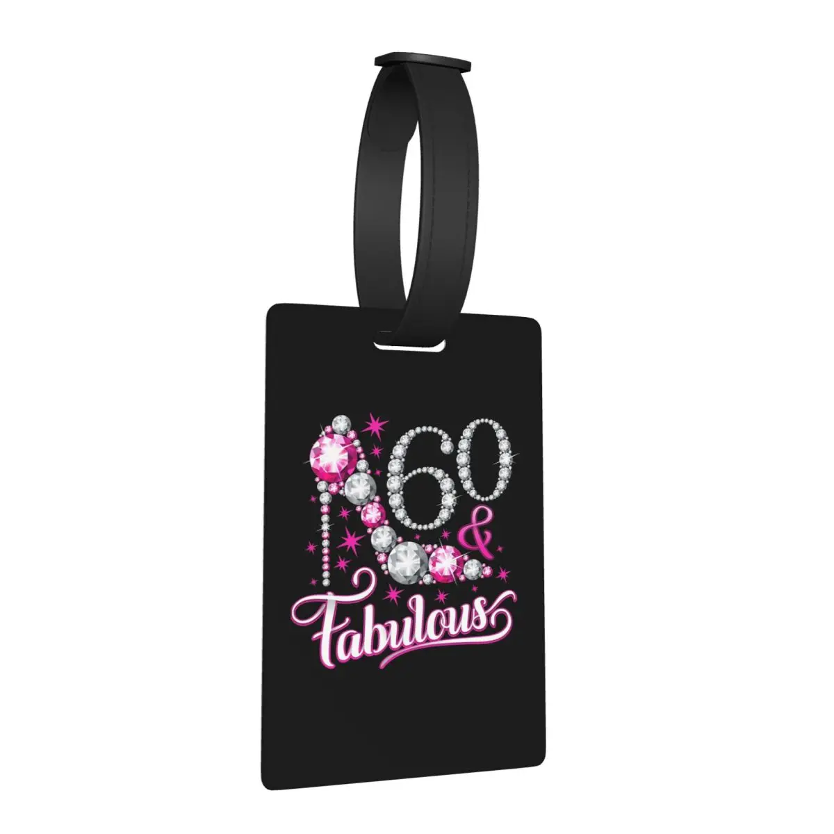 

Дизайн к 60-летию. 60 шт. — Отличные бирки для багажа для женщин, аксессуары для чемоданов, этикетки для путешествий, держатели для багажных бирок, именные бирки для ручной клади