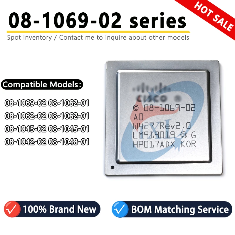 Import-CISCO 08-1069-02 08-1069-01 08-1062-02 08-1062-01 08-1045-02 08-1045-01 08-1042-02 08-1048-01 Network switch ASIC Chip