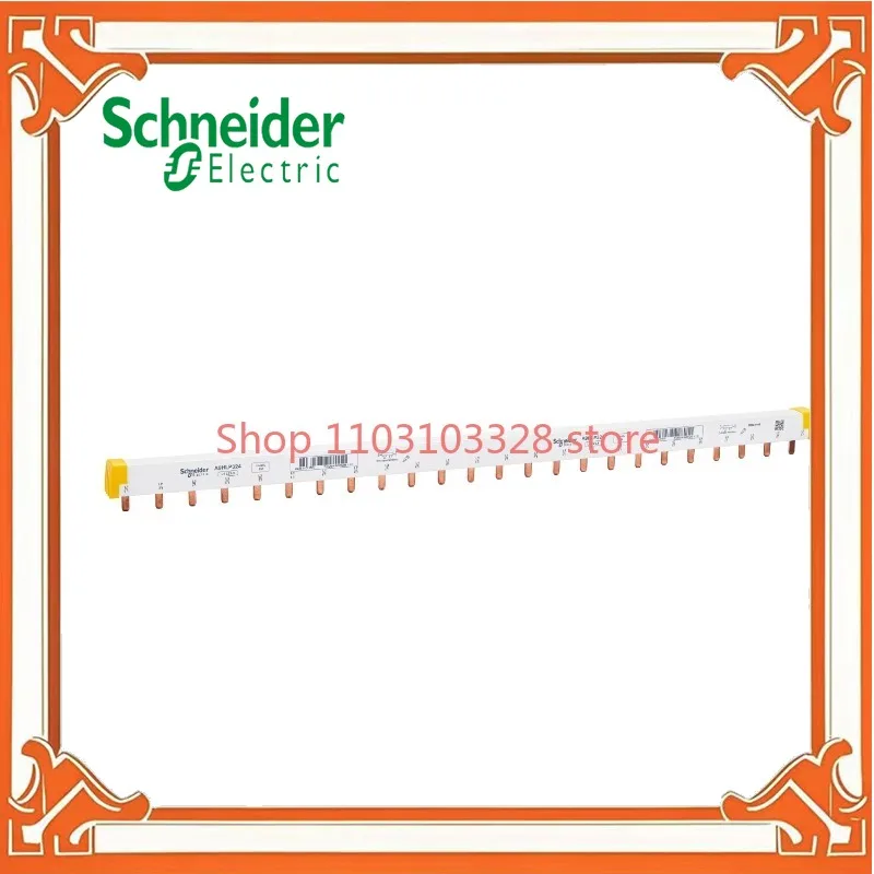 

New Circuit breaker connection, 1P copper bar, comb bus, single input single output 24 teeth 24-bit A9HLP124 Replace A9XPH124