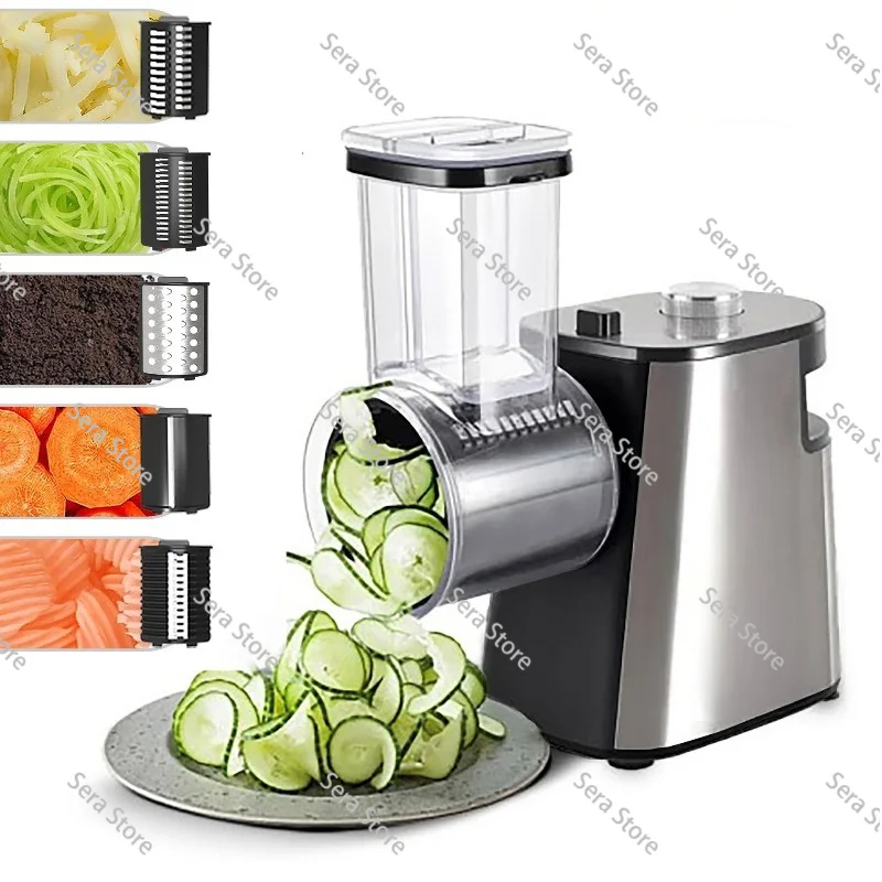 Multifunctional electric vegetable chopping artifact, wipe, shred, household vegetable chopping machine
