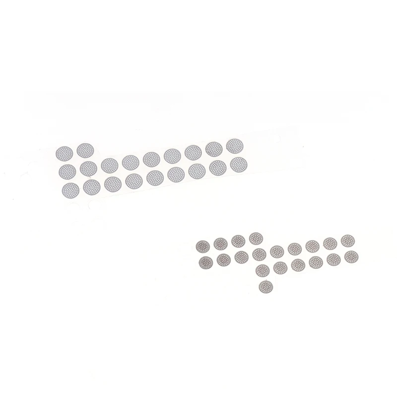20Pcs In-ear Earphone Filter Dust Net Earbuds Dust-proof Steel Mesh With Glue 4.0-5.0mm