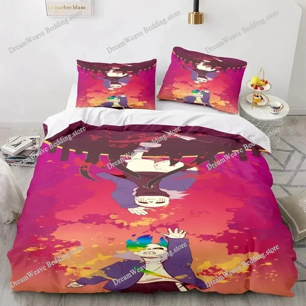 

Game Undertale Frisk Sans Bedding Set Boys Girls Twin Queen Size Duvet Cover Pillowcase Bed Boys Adult Home Textileextile