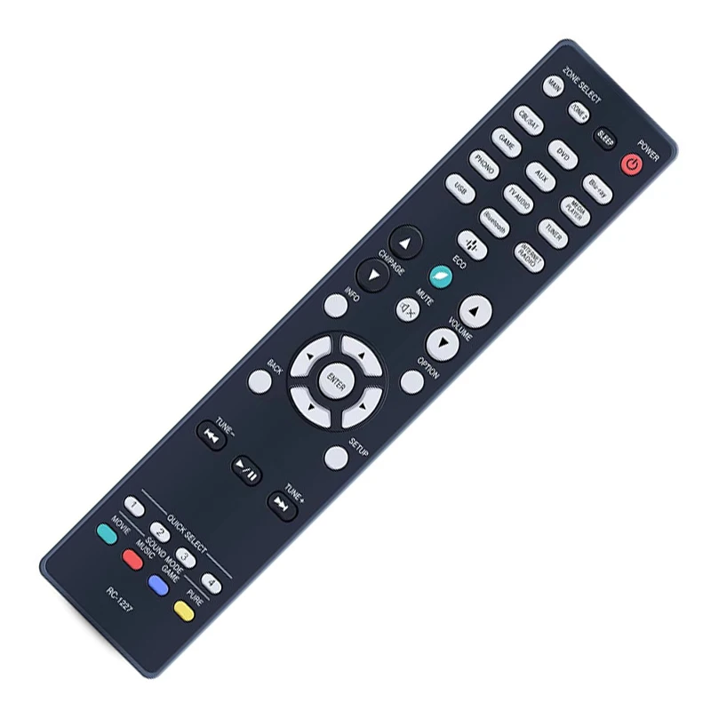 Compatible with Denon AV Receiver AVR-X1500H AVR-S750H AVR-X1400H AVR-X1600H AVRX1600H AVRS730H AVRS740H Remote Control RC-1227