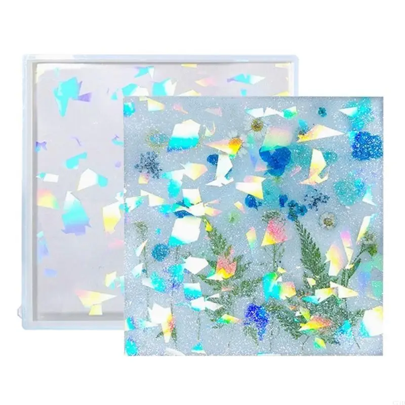 

1 комплект, легко чистящаяся силиконовая форма, витрина, форма для изготовления ювелирных изделий, литейная форма для DIY