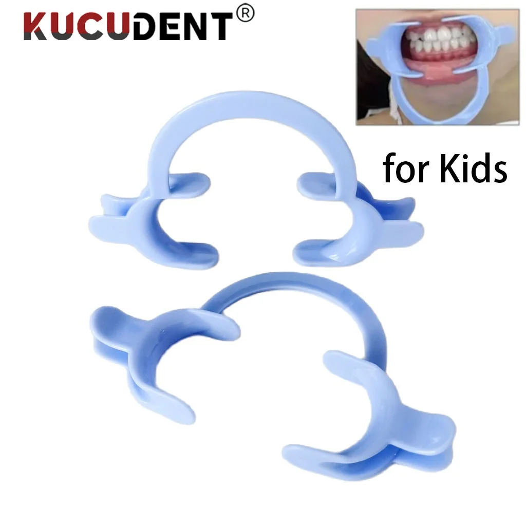 1Pc Dental Mouth Opener Orthodontic Cheek Retractor Lip for Kids C-Shape Plastic Soft Teeth Whitening Dentistry Oral Care Tools