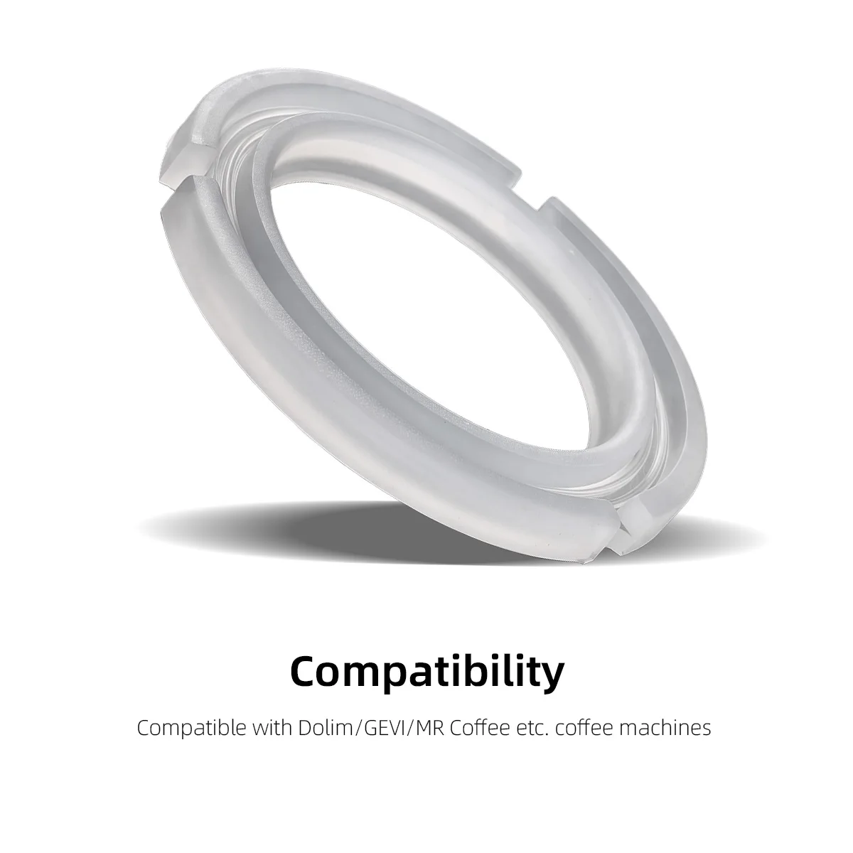 Espresso Machine Gasket Seal Ring Coffee Maker Silicone Ring Replacement for Appliance Parts Leakproof Heat Resistant
