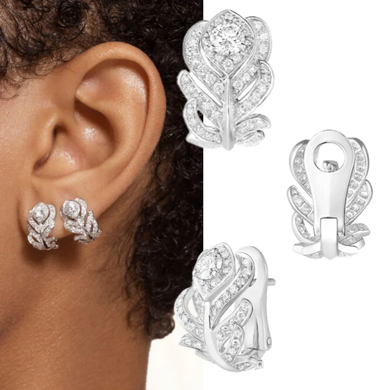 

2025 Eternal Classic Zircon Earrings Break The Conventional Art Sense Banquet Daily Dressing Essential - Valentine's Day Gift