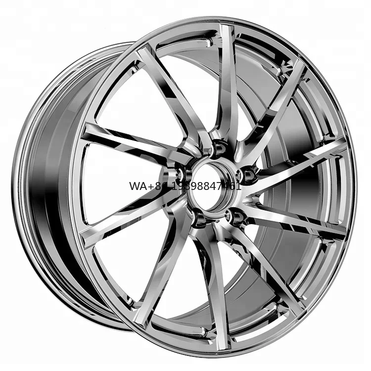 

5x112 18 Inch Heavy Duty Forged Concave Chrome Polished Shiny Car Wheels Rims for GT for Customized