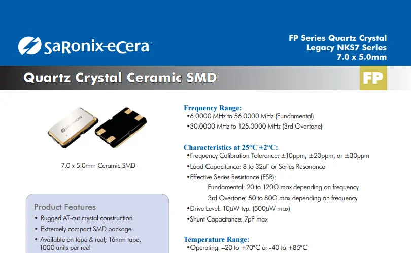 

20 шт./лот 5*7 16,384 м 16,384 МГц 4 чипы SMD-4 SARONIX электронные новые