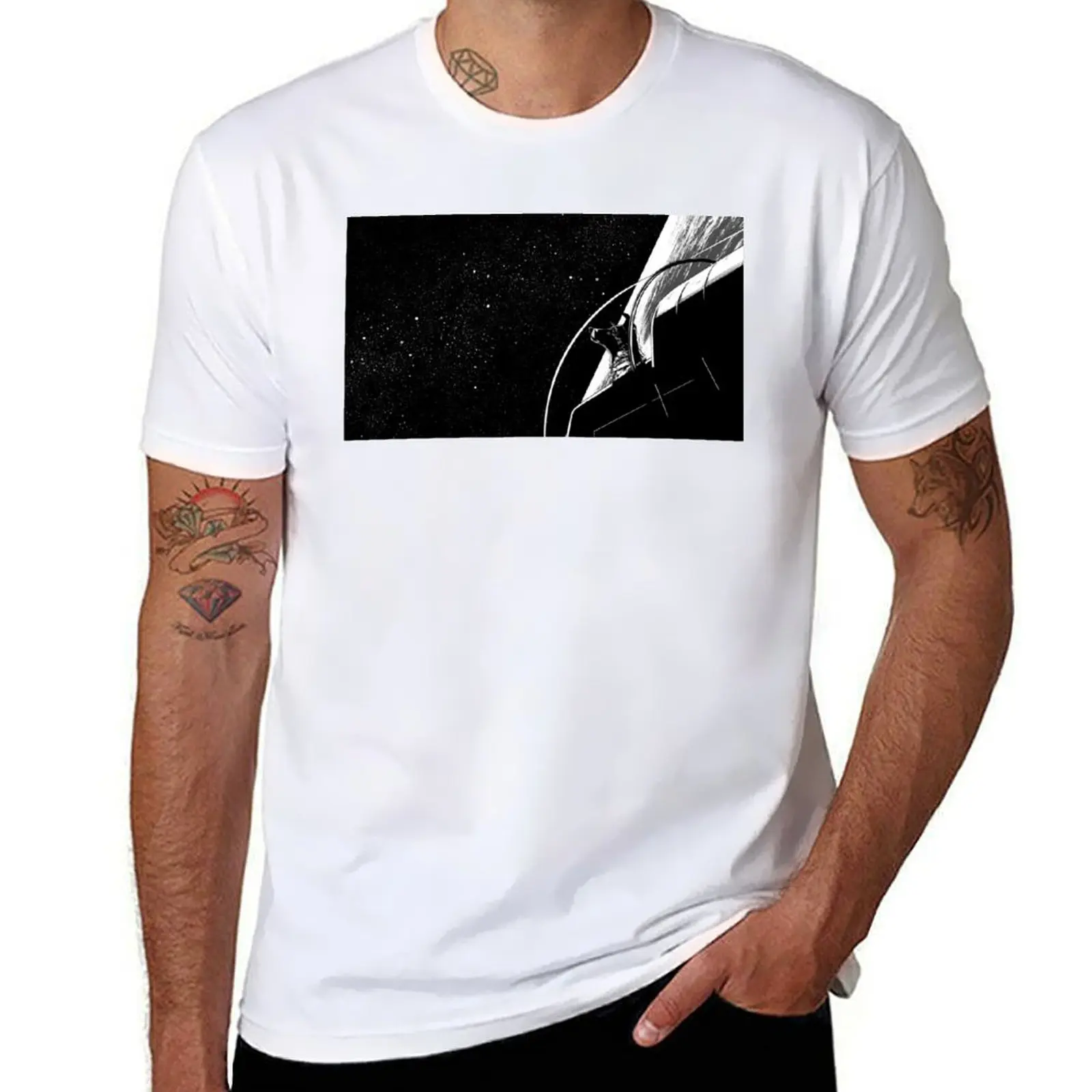 

Laika Stargazing T-Shirt t shirt man casual man t shirt graphic T-Shirt