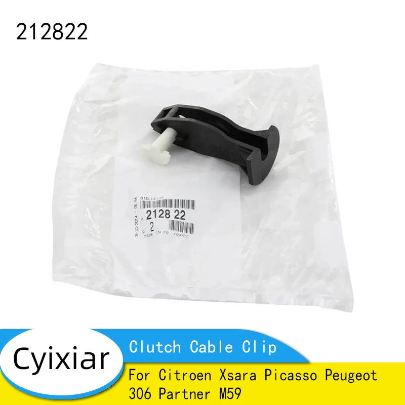 Original New Suitable for Citroen Xsara Picasso Peugeot 306 Partner M59 Clutch Cable Clip 212822