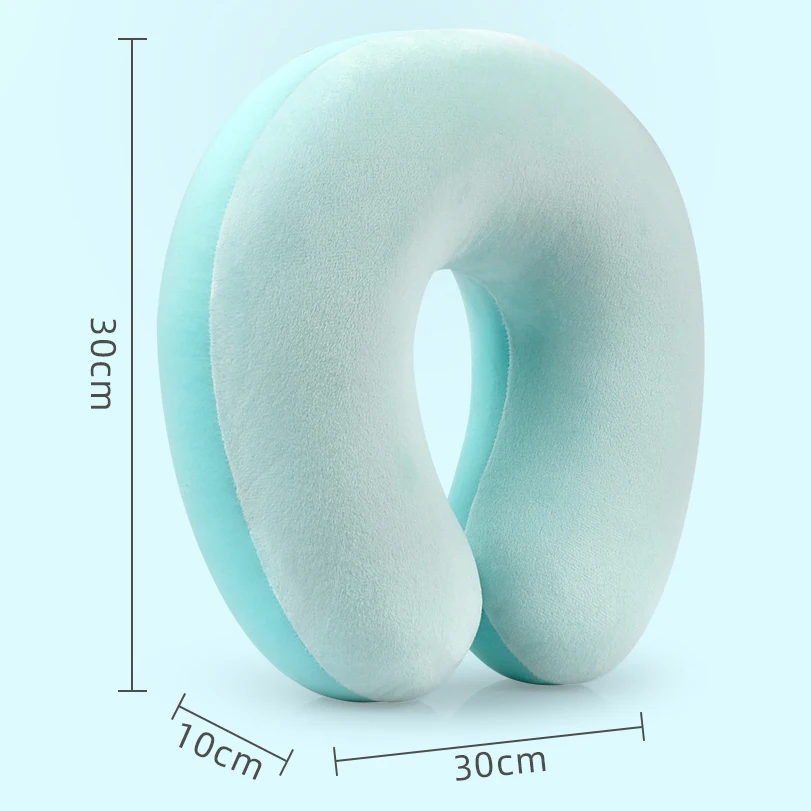 U Shape Micro Beads Travel Neck Airplane Pillow