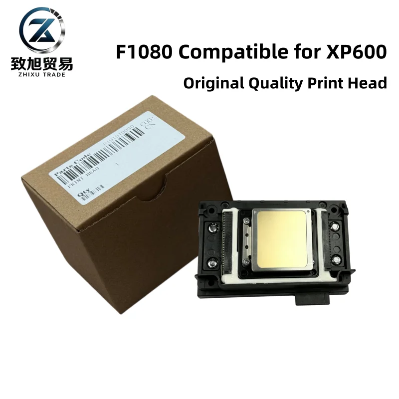 XP600 F1080 Printhead Replacement for DTF/UV/Eco-Solvent Printers - Latest Genuine Nozzle FA09050 Compatible