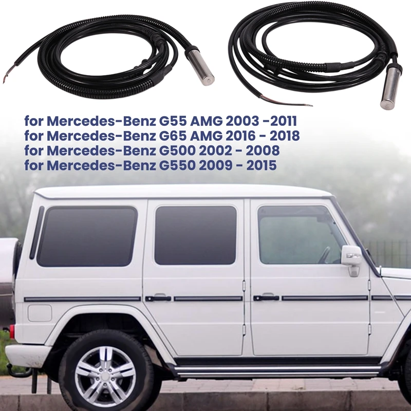 Car Left &Right Rear ABS Speed Sensor For Mercedes Benz G Wagon G Class 2002-2018 A4635401317 A4635401217