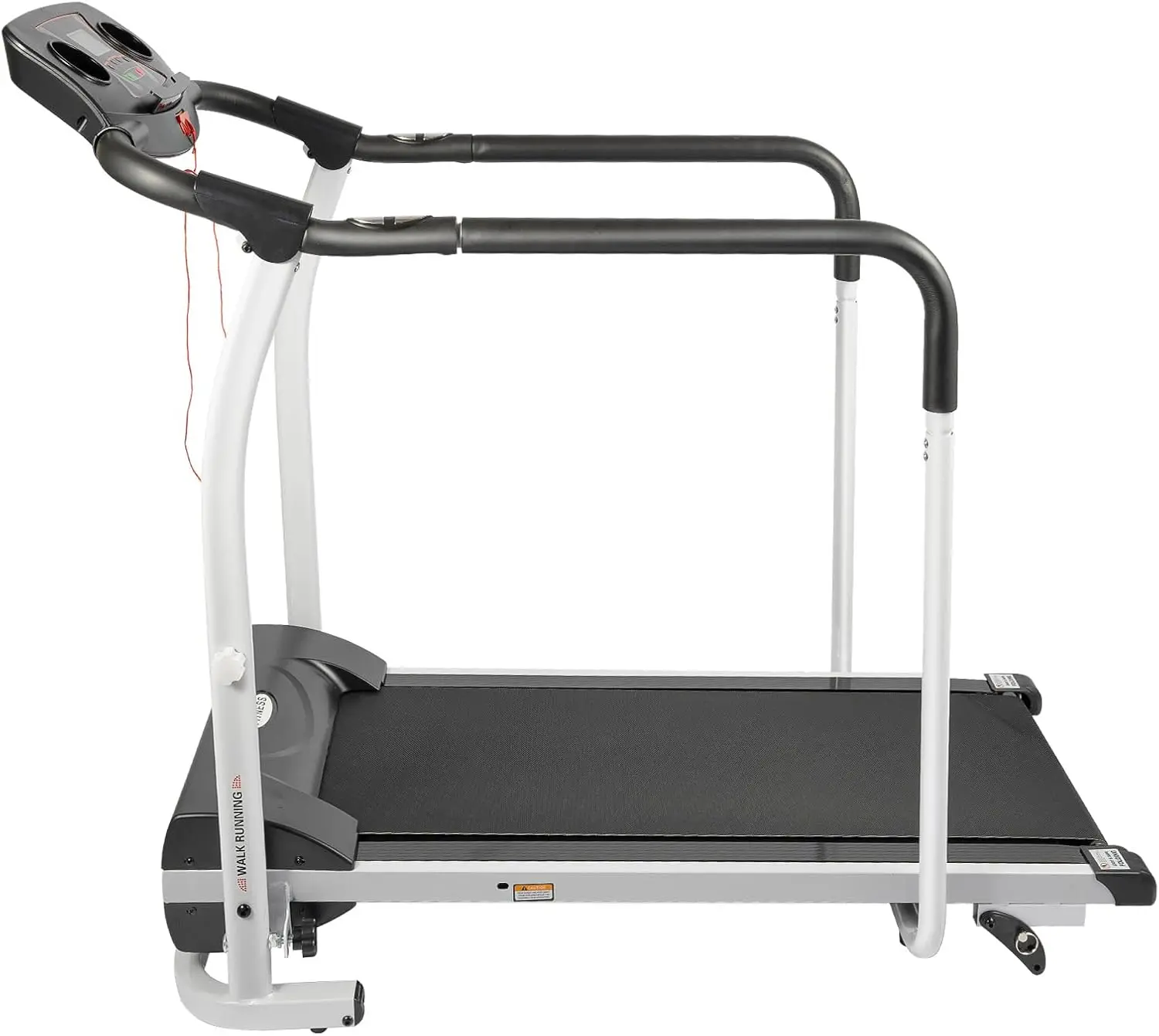 

Беговая дорожка для ходьбы с полноразмерными поручнями и датчиком сердечного ритма, ЖК-дисплеем, беговая дорожка для пожилых людей, фитнес-тренажер для восстановления